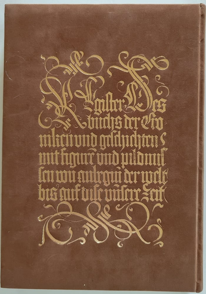 Back Cover Chronicles of the World