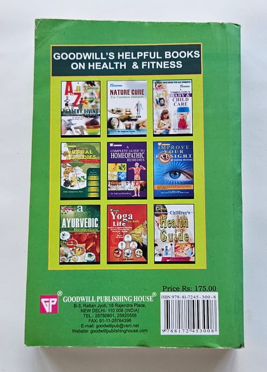 Back Cover ayurvedic Remedies