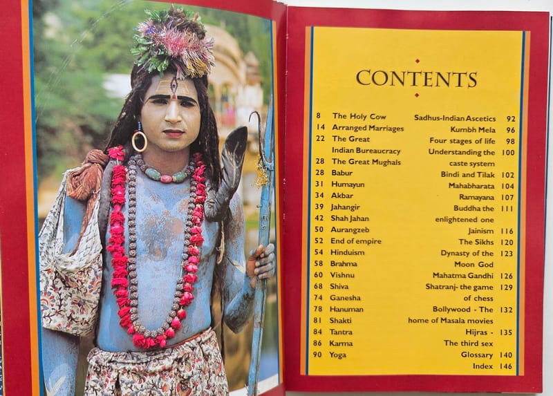 Contents of the Book Holy Cow and other Indian Stories