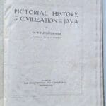 First page Pictorial History of Civilization of Java