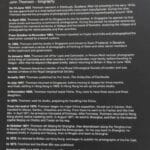 Author John Thomson Biography