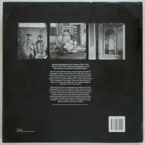 Back Cover China Through the Lens of John Thomson