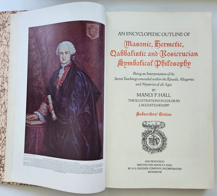 Masonic, Hermetic Qabbalistic and Rosicrucian Symbolic Philosophy