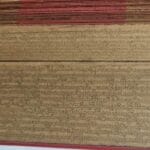 Palm Leaf Pages Burmese Buddhist Manuscript