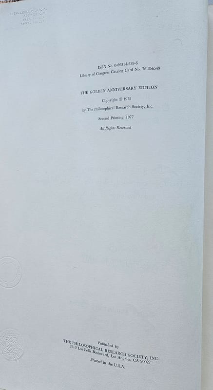 Publishing Date Masonic - Rosicrucian Philosophy