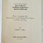 The Secret Teachings of All Ages