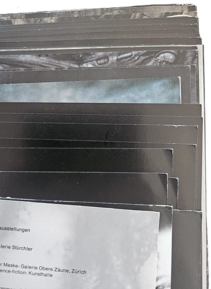 edges wear H. R. Gigers Necronomicon