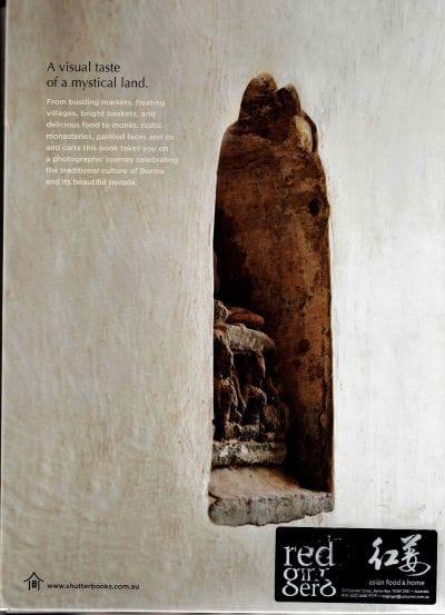 Back Cover of the book Burma